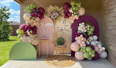 Stage & Backdrop Styling